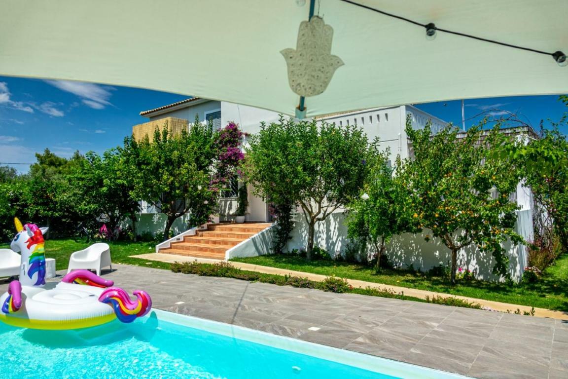 Zen Villa In Schinias Ngoại thất bức ảnh