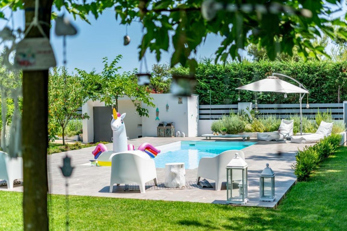 Zen Villa In Schinias Ngoại thất bức ảnh